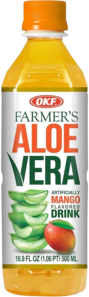 BEB SUCO OKF FARMERS ALOE VERA MANGO 500ML