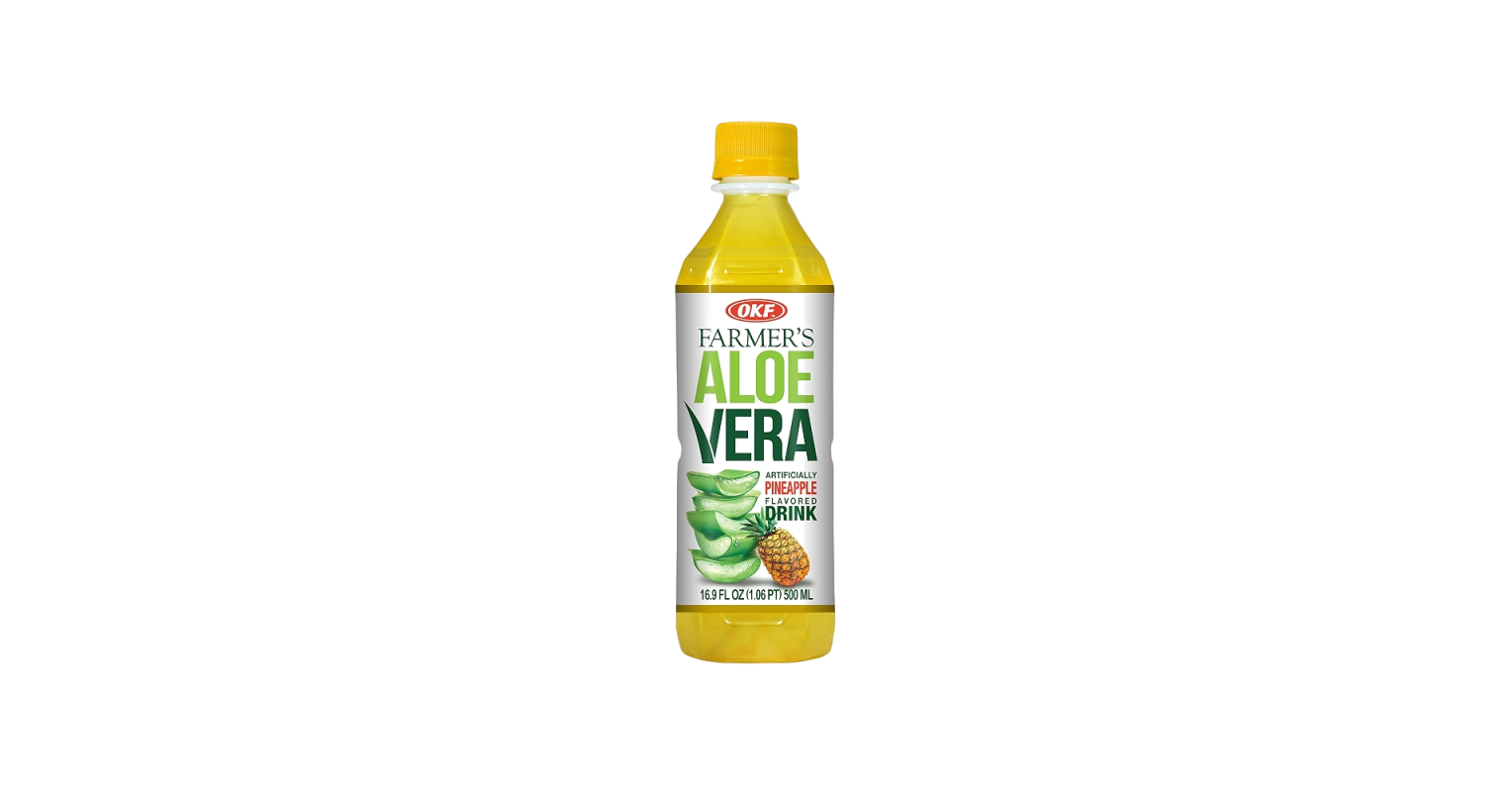 BEB SUCO OKF FARMERS ALOE VERA PINEAPPLE 500ML