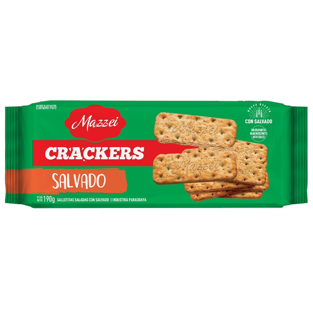 Anúncio: Biscoito Mazzei Crackers Salvado 190G*