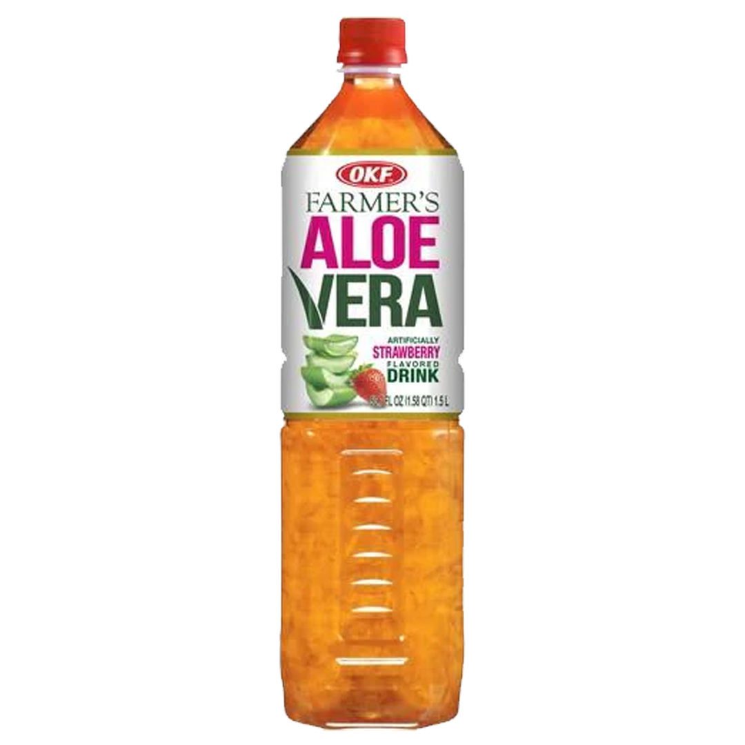 BEB SUCO OKF FARMERS ALOE VERA STRAWBERRY 1.5L