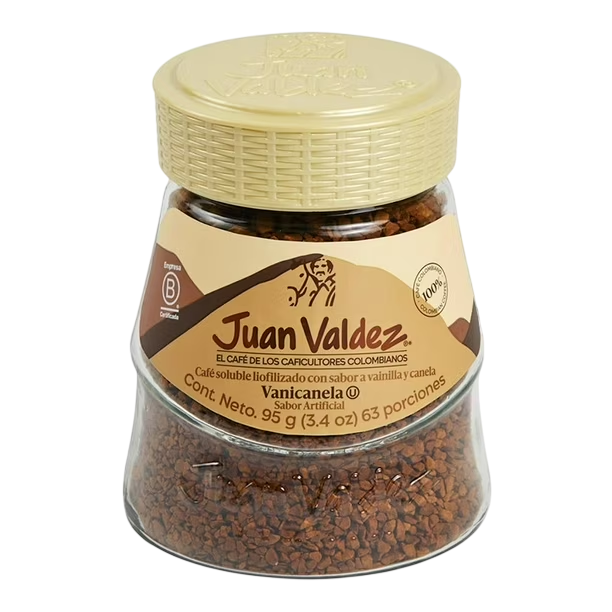 Anúncio: Cafe Soluble Juan Valdez Vainilla Y Canela 95G*