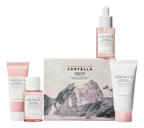 KIT MADAGASCAR CENTELLA SKIN1004 POREMINZING TRAVEL 4PZ