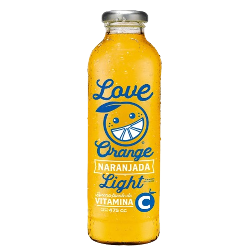 BEB SUCO LOVE ORANGE LARANJADA LIGHT VITAMINA C 475ML