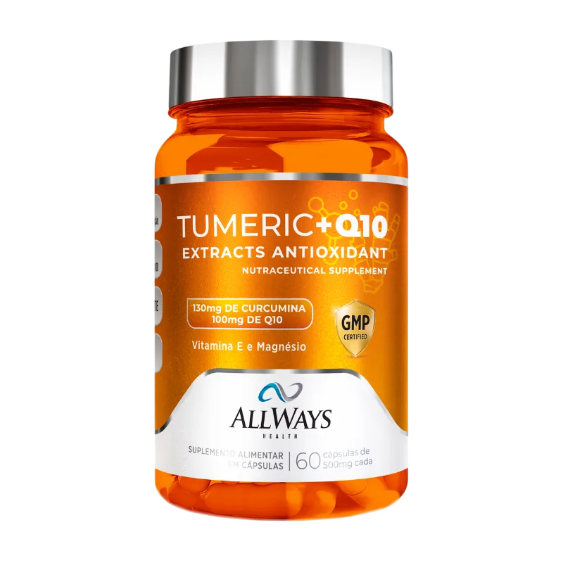 Suplemento Allways Tumeric+Q10 60 Comprimidos