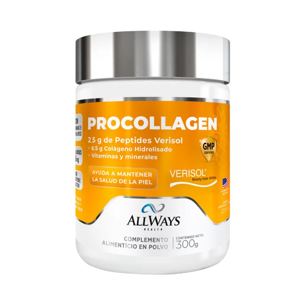 SUPLEMENTO ALLWAYS PROCOLLAGEN 2.5G DE PEPTIDES 300G