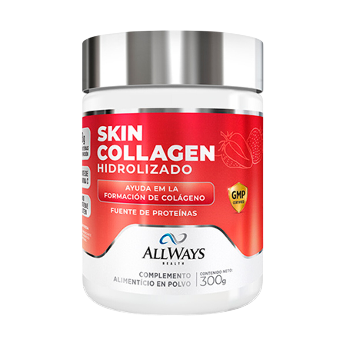 SUPLEMENTO ALLWAYS SKIN COLLAGE HIDROLIZADO 300G