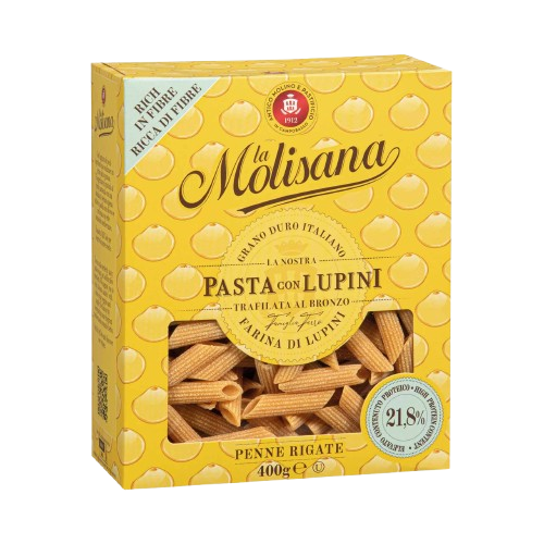Anúncio: Pasta La Molisana Penne Rigate Con Lupini 400G