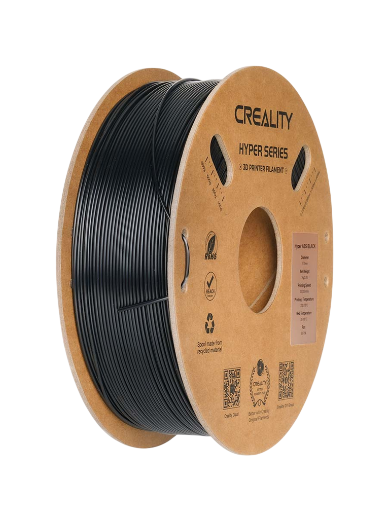 Filamento P/Impresora 3D Creality Hyper ABS Black/1KG/1.75MM