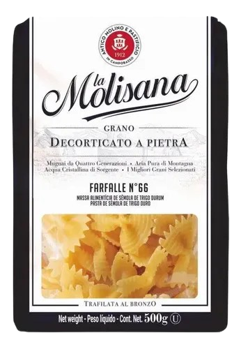 Pasta LA Molisana LE Integali Farfalle Rigate NØ66 500G