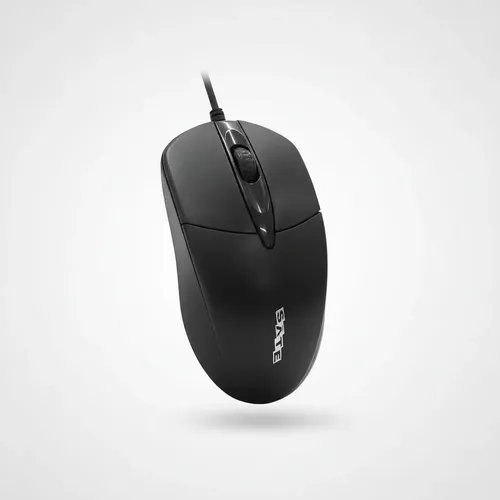MOUSE WIR SATELLITE A-31 PRETO