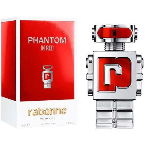 PACO RABANNE PHANTOM IN RED ELIXIR DE PARFUM MAN 100ML