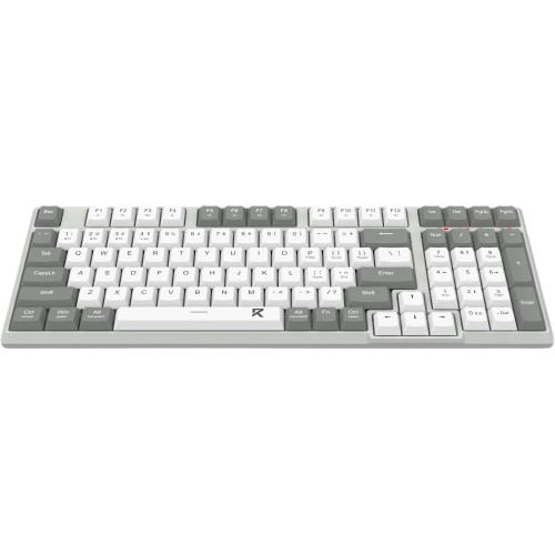Teclado USB Gamer Redragon BK-7111 Branco Cinza