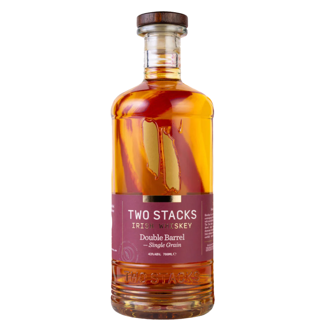BEB WHISKY IRLANDES TWO STACKS DOUBLE BARREL SINGLE GRAIN 700ML