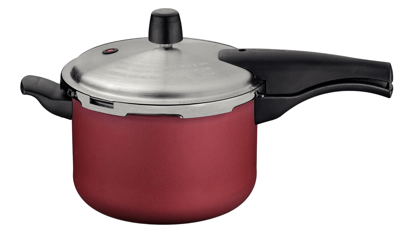 PANELA DE PRESSAO TRAMONTINA VANCOUVER VERMELHO 4.5L