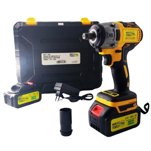 Anúncio: Chave de Impact 1/2 Bateria Xtool 21V 350N 2BAT/CARR Bivolt*