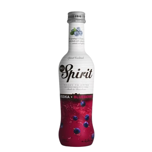 BEB VODKA ESP MG SPIRIT BLUEBERRY 275ML