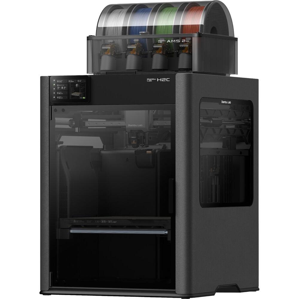 IMPRESSORA 3D BAMBU LAB H2C PF003+C+SA007 C/AMS 2 PRO/MULTI/1000MM/S*