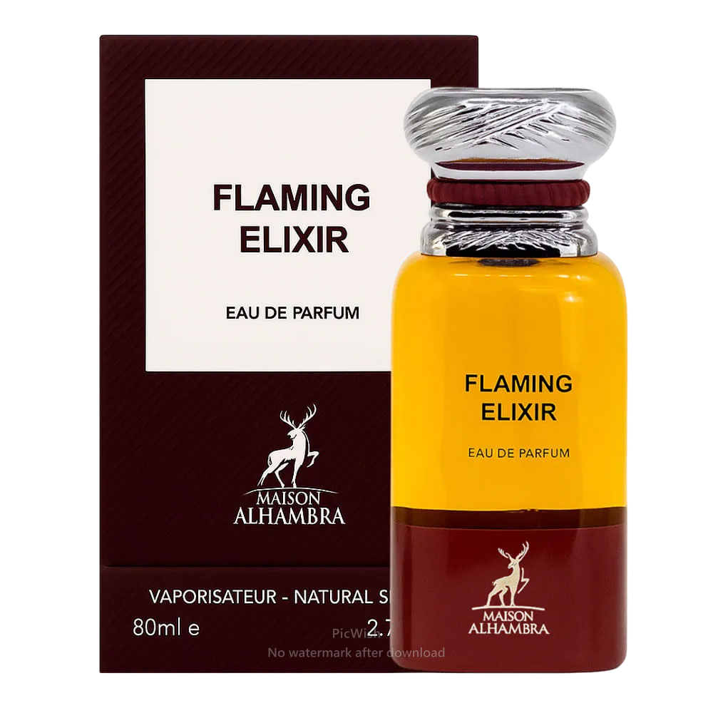 MAISON ALHAMBRA FLAMING ELEXIR 80ML NEW UNISEX