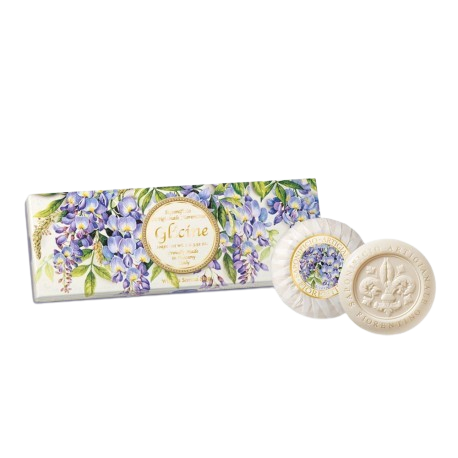 SABONETE FIORENTINO GLICINE 3X100GR