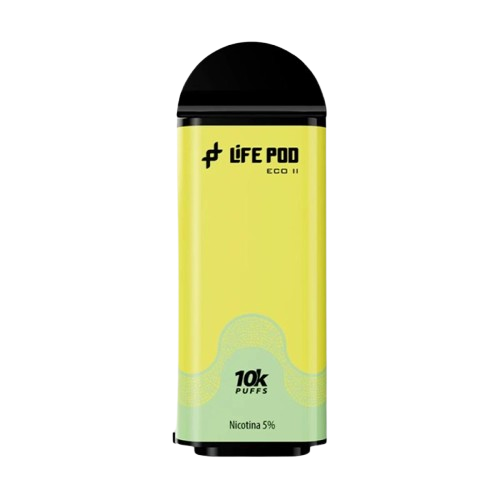 CIGARRO DESC POD LIFE POD II 10000PUFF GREEN GRAPE ICE