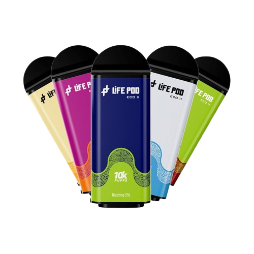 CIGARRO DESC POD LIFE POD II 10000PUFF THE ONE STRAWBERRY BUBBL