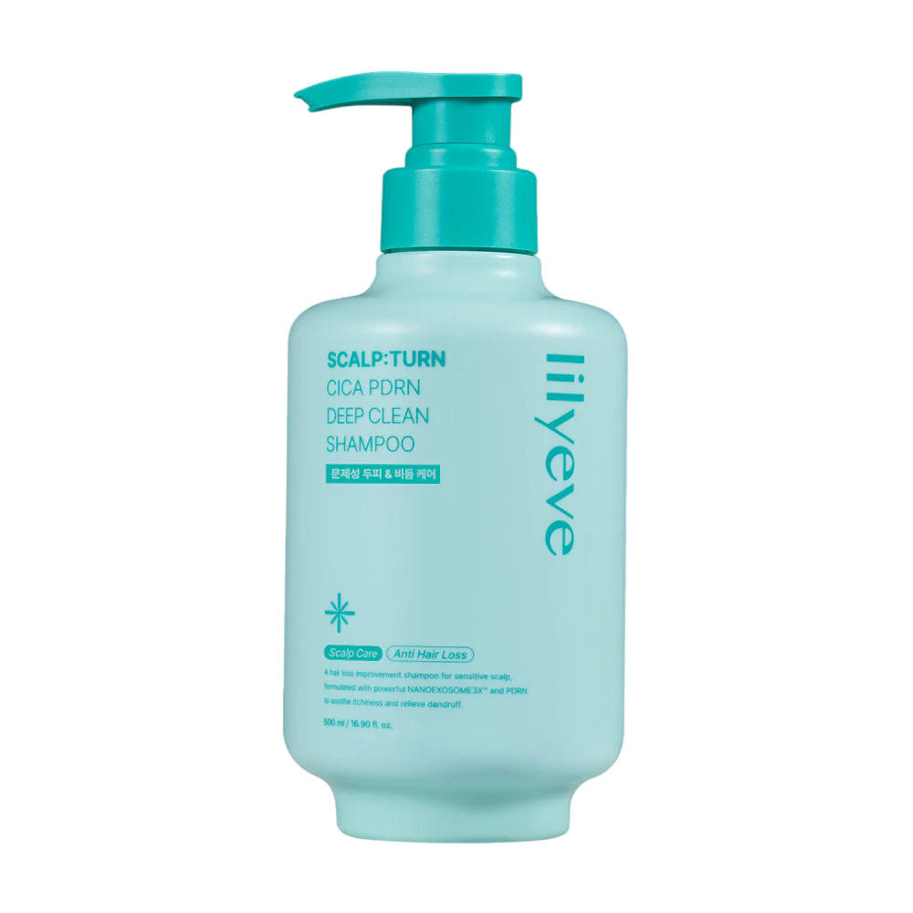 SHAMPOO LILYEVE SCALP TURN CICA PDRN DEEP CLEAN 500G