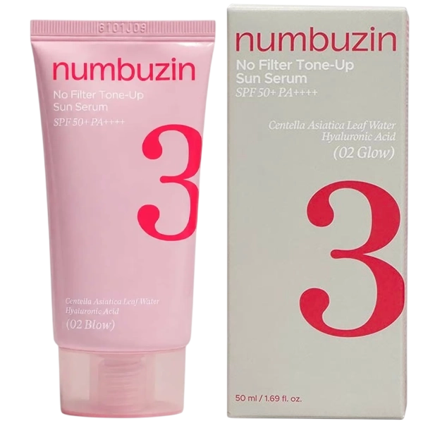 PROTETOR SOLAR FACIAL NUMBUZIN 03 NO FILT TON UP SERUM SPF50+