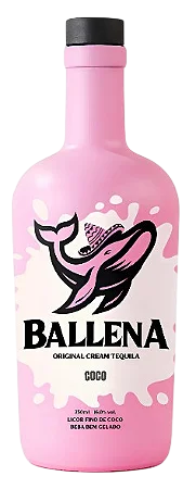 BEB LICOR BALLENA CREME DE COCO COM TEQUILA 750ML