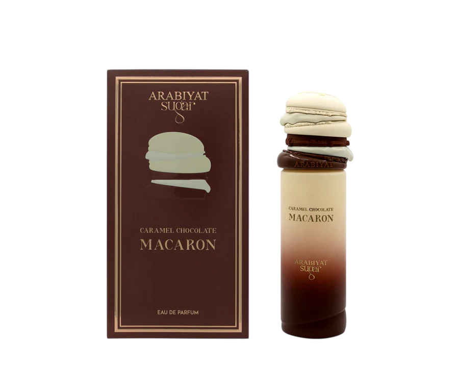Anúncio: Arabiyat Sugar Macaron Caramel Chocolate EDP 100ml