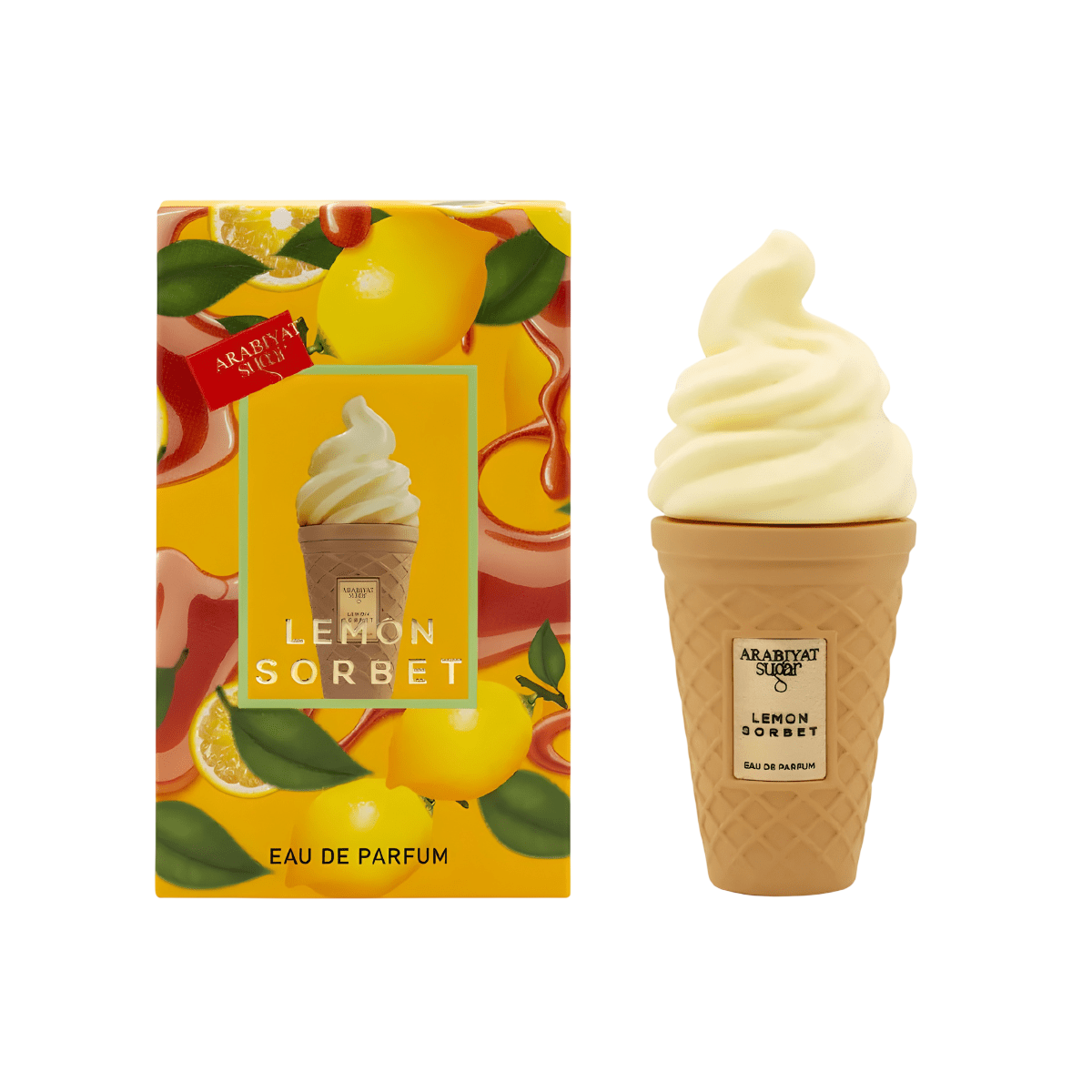 Anúncio: Arabiyat Sugar Sorbert Lemon EDP 100ml