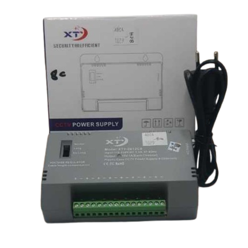 Anúncio: Cctv Fonte Power Supply Xt Xty-9612C8 12V 8A