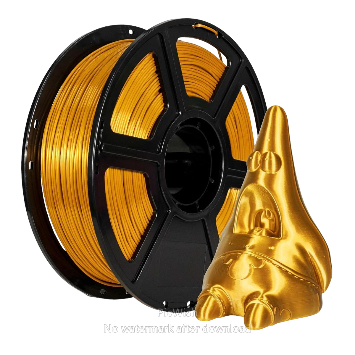 FILAMENTO P/IMPRESORA 3D FLASHFORGE PLA 1KG/GOLD