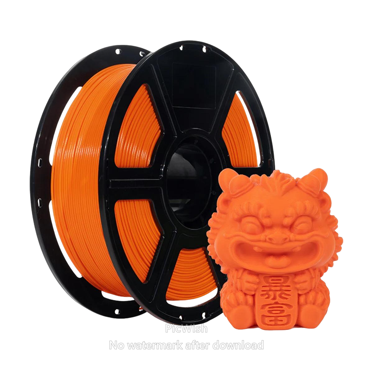 FILAMENTO P/IMPRESORA 3D FLASHFORGE HS-PLA 1KG/ORANGE