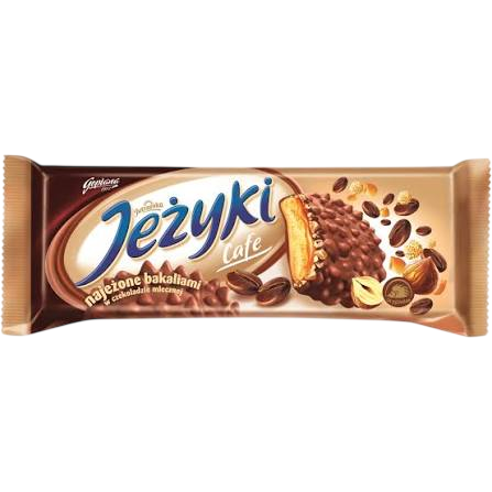 Anúncio: Biscoito Goplana Jezyki Cafe 140GR