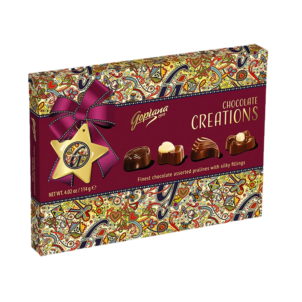 Anúncio: Bombom Goplana Chocolate Creations 114GR 010300