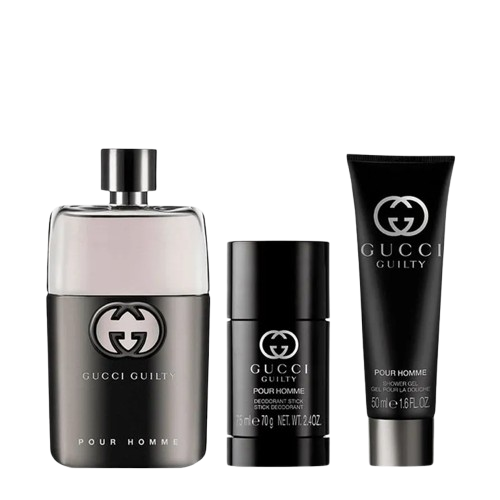GUCCI GUILTY BY GUCCI BEAUTY KIT MEN 90ML+10+LO-COR 278364 | LG