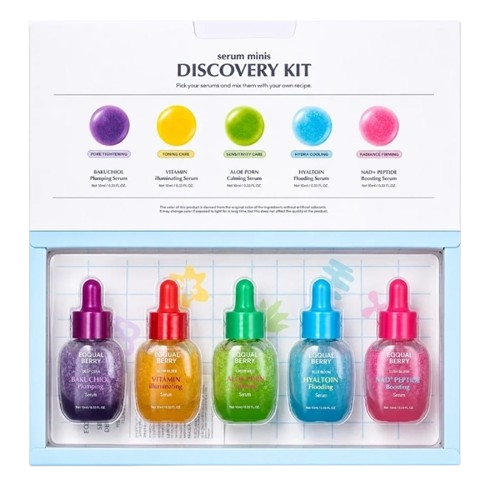 Anúncio: Serum Facial Eqqualberry Minis Discovery 10Mlx5 457818