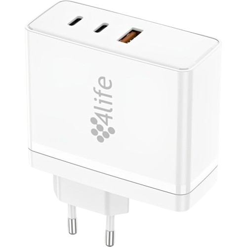 Anúncio: Ac Cel Fonte 4 Life FL75140CCAGW 2 USB-C/USB-A 140W