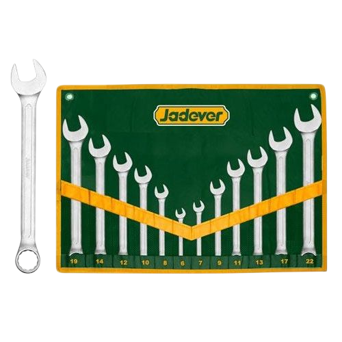 Anúncio: Jogo Chave Jadever JDSP1M12 Combinadas 12PZ 6MM A 22MM