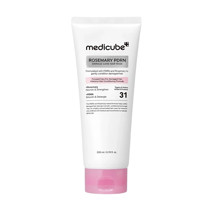 Anúncio: Mascara Capilar Medicube Rosemary Pdrn Deep Damage Care Hair 200ml 467