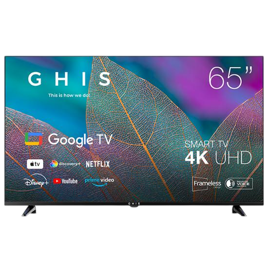 Anúncio: TV LED 65" Ghis GH6500WOS Smart 4K UHD/CLEAN VIEW/MAGIC MOUSE/WEB Os