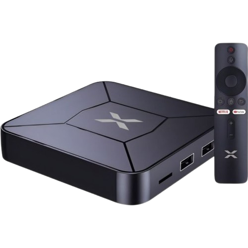 Anúncio: TV-Box Xion Xi-ATV4K 2GB/16GB/GOOGLETV/4K/HDMI/BLACK 003652