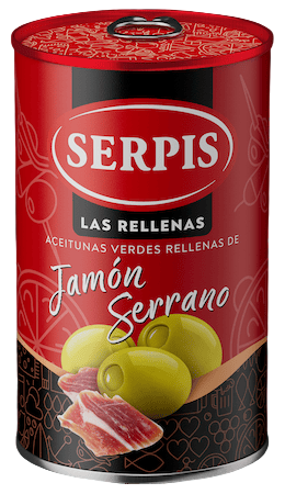 Anúncio: Azeitonas Serpis Jamon Serrano Lata 300G*