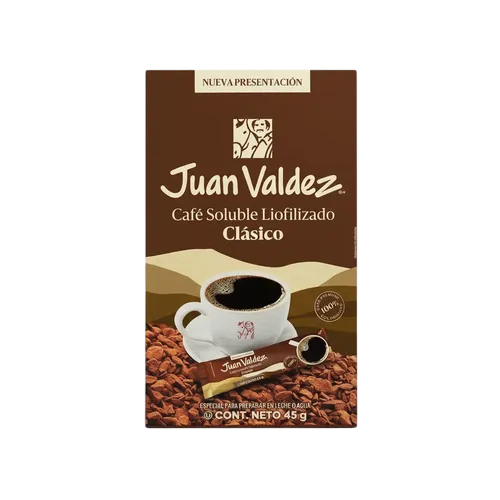 Anúncio: Cafe Soluble Juan Valdez Clasico 45G