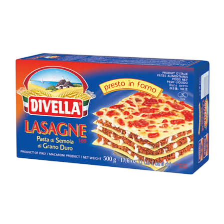 Anúncio: Pasta Lasagne Divella 500G 041095
