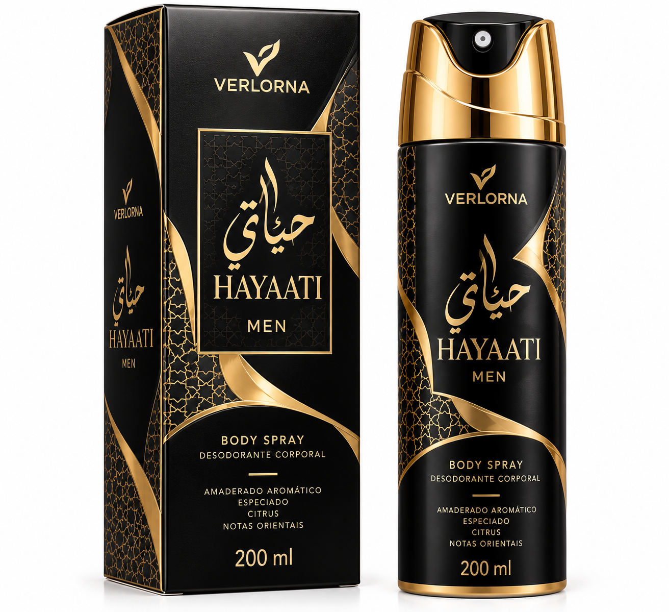 Anúncio: Deo Verlorna Hayaati Men 200ml