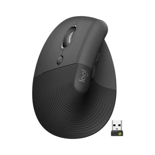 Anúncio: Mouse Wir Logitech Lift Vertical Canhoto 910-006467 Grafite