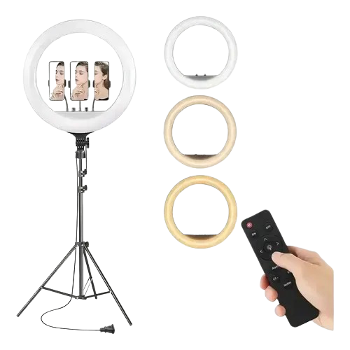 Anúncio: Lampada Ring Light Hegnda Yq10498 18" 45CM + Tripe 104988