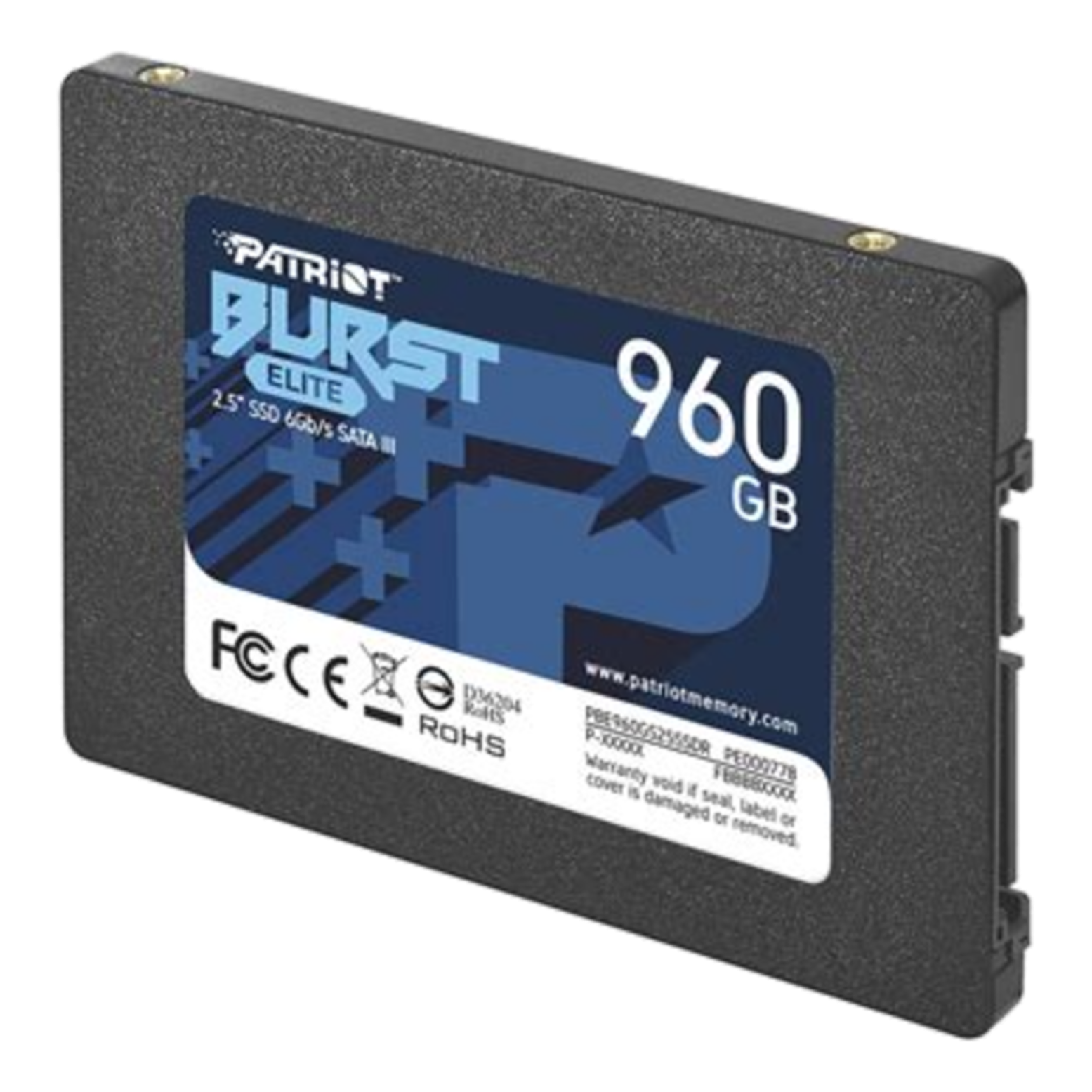 Anúncio: HD SSD 2.5" 960GB Patriot Burst Elite PBE960GS25SSDR 027769
