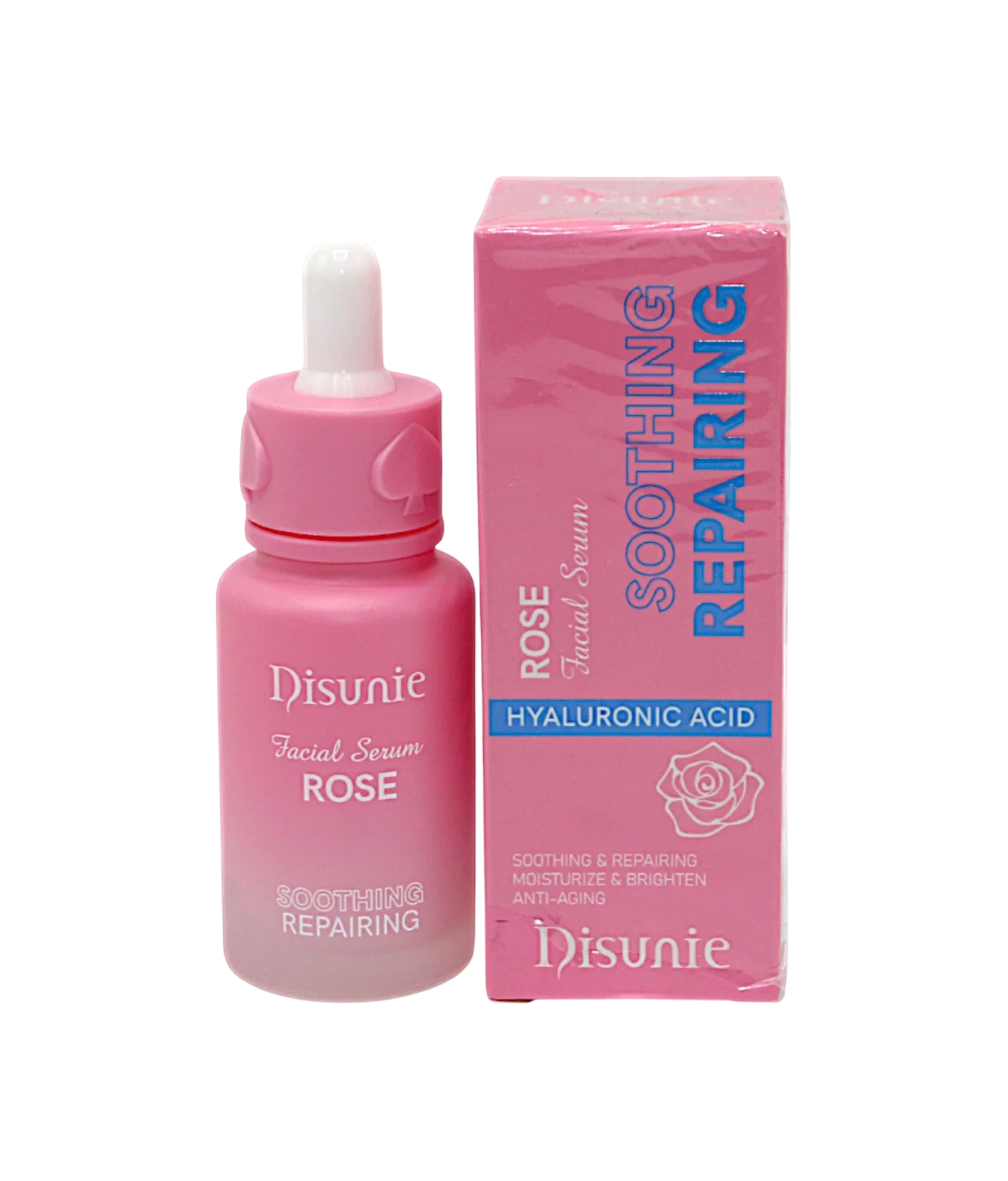 Anúncio: Serum Facial Disunie De8194-1 Rose Soothing Repairing Hyaluronic 40ml